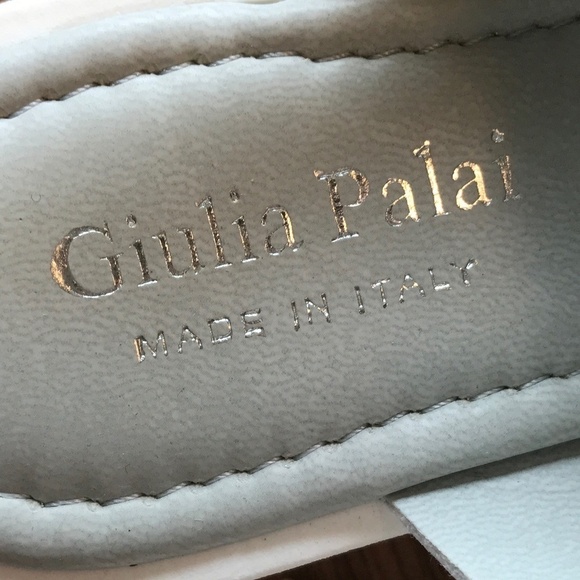 NWT Girls Dress Sandals Giulia Palai Made in Italy White Silver Siz… - Picture 8 of 8